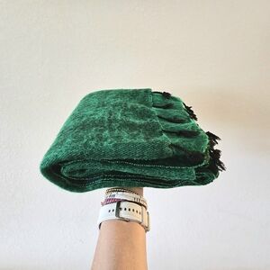 Himalayan Yak Wool Scarf, Hand Loomed Shawl, Boho Meditation Wrap for Yoga EUC